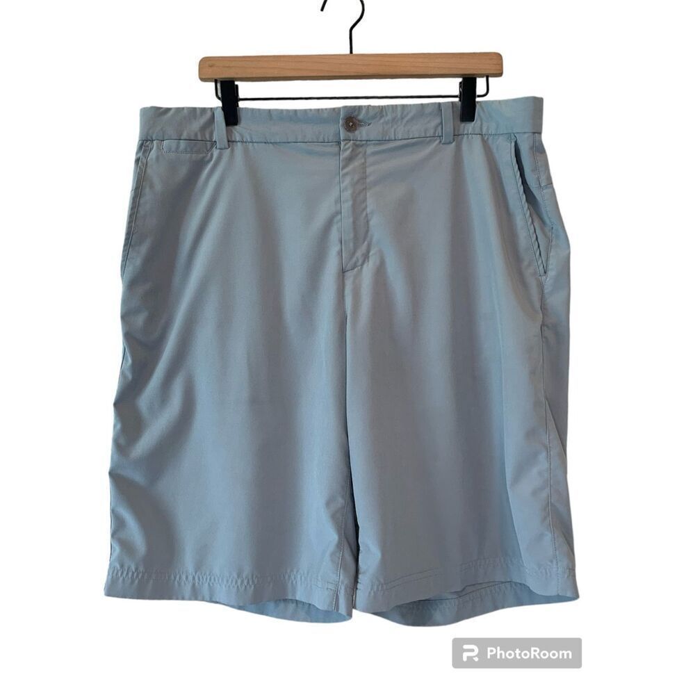 Nike Golf Tour Performance Men's Golf Shorts Size 36 Blue DRI-FIT Stretch Logo
